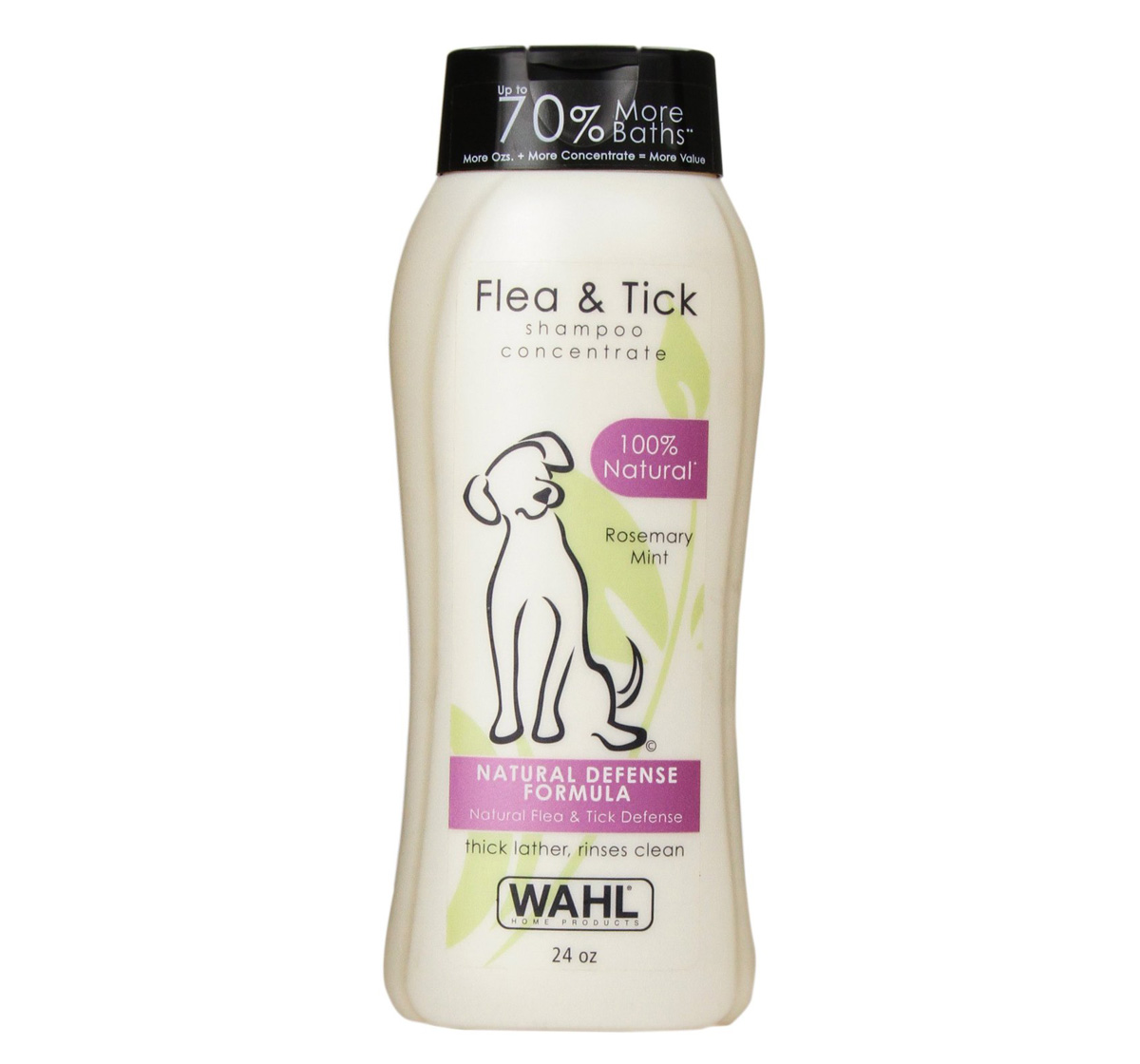 wahl natural pet shampoo flea and tick