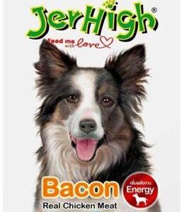 JerHigh Dog Treats, Bacon, 70g