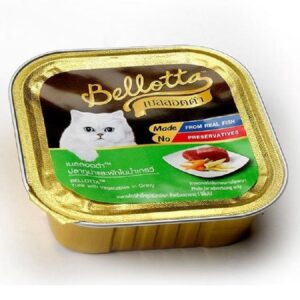 Bellotta Tuna with Vegetable in Gravy, 80 g