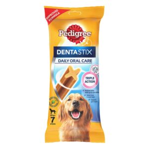 Pedigree Dentastix Adult Large Breed (25 kg+) Oral Care Dog Treat, 270g
