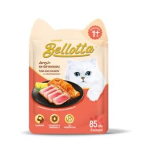 Bellotta Wet Food for Cats and Kittens, Tuna and Salmon, 85g