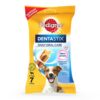 Pedigree Dentastix Small Breed (5-10 kg) Oral Care Dog Treat, 110g Weekly Pack (7 Chew Sticks)