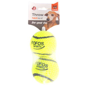 Fofos Squeaky Fetch Ball 2-Pack