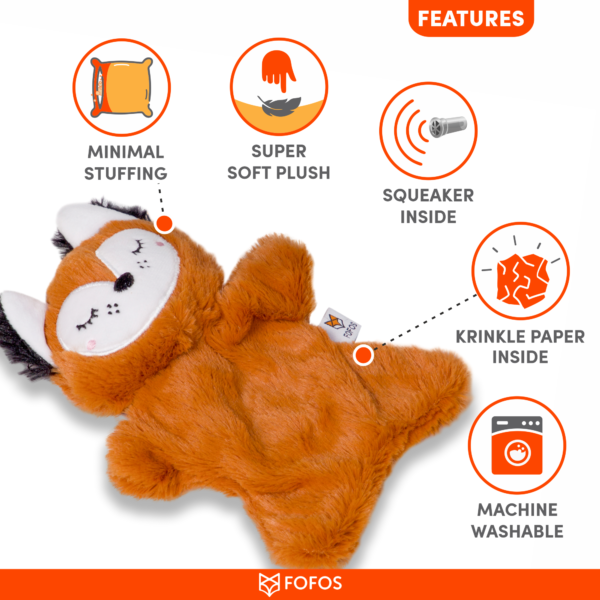 FOFOS Glove plush Fox - Image 6