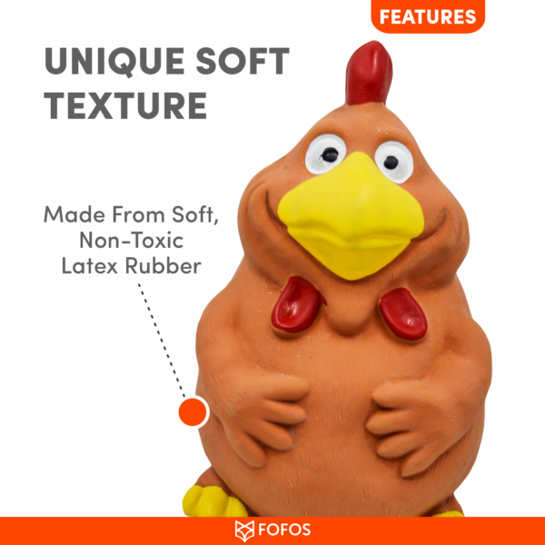 OFOS Latex Bi Toy Rooster - Image 5