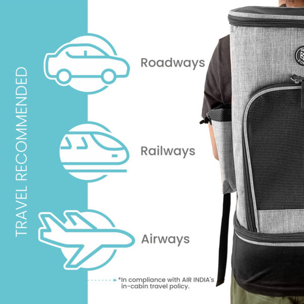 FOFOS Backpack Carrier-Grey - Image 3